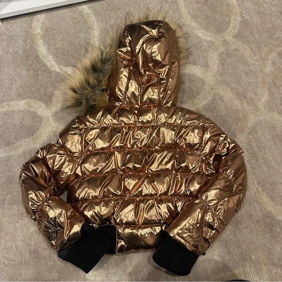 Appaman Girl’s Gold Puffer Jacket